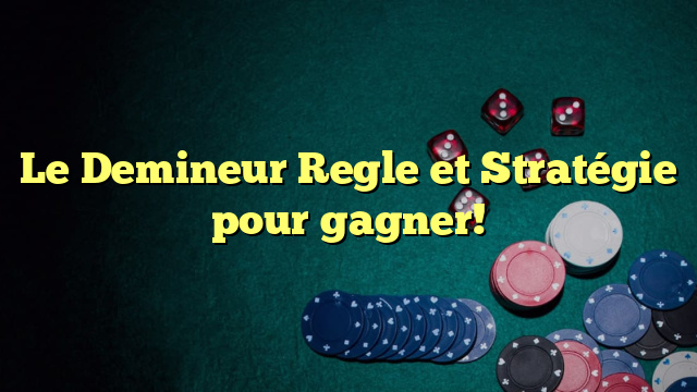 Le Demineur Regle et Stratégie pour gagner!