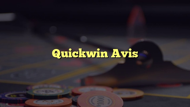 Quickwin Avis